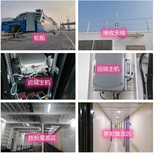  中堂镇海上游轮轮船渔船覆盖案例